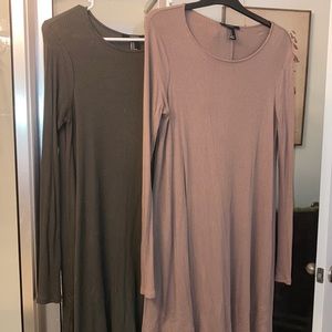 BUNDLE OF 2 tunic swing dresses